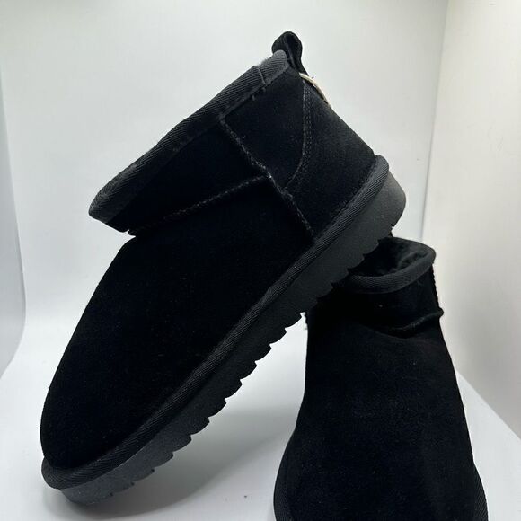 CUSHIONAIRE Women's pull on boot 7.5 BLACK - Picture 7 of 7